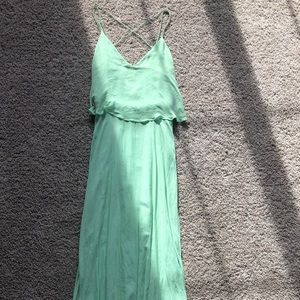 Lime green maxi